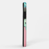 VLINDERS, ROZE TEAL ROZEN EN ANEMONEBLOEMEN Case-Mate iPhone CASE (Achterkant/rechts)