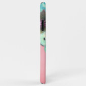 VLINDERS,ROZE TEAL ROZEN EN ANEMONEBLOEMEN Case-Mate iPhone CASE (Achterkant/rechts)