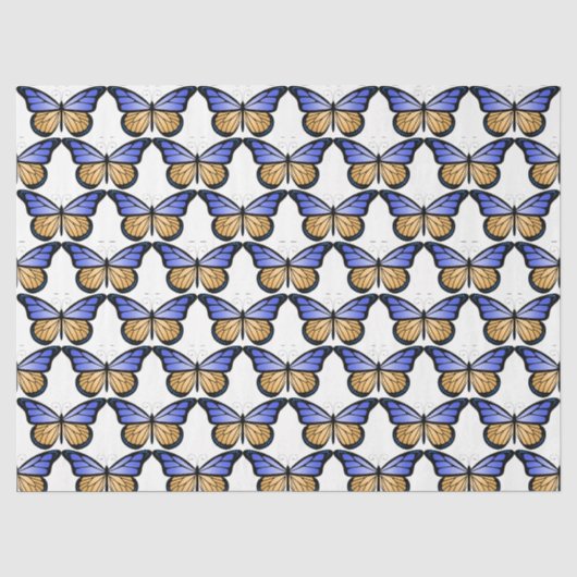 Vlinders Serie Ontwerp 1 Tissuepapier (Voorkant)