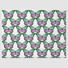 Vlinders Serie Ontwerp 2 Tissuepapier