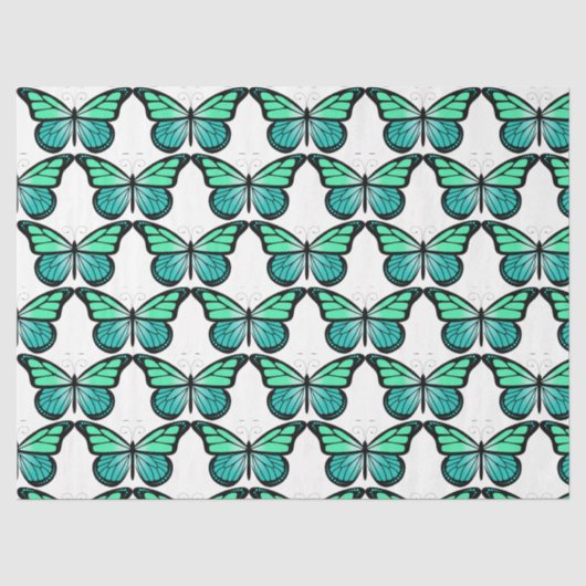 Vlinders Serie Ontwerp 4 Tissuepapier (Voorkant)