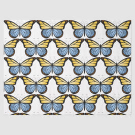 Vlinders Serie Ontwerp 5 Tissuepapier