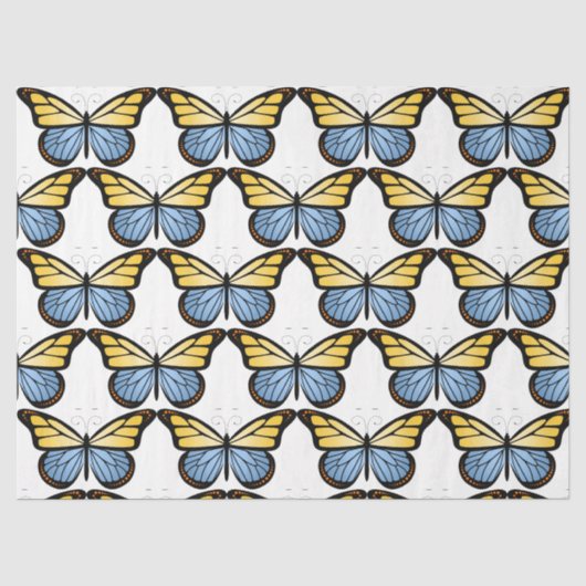 Vlinders Serie Ontwerp 5 Tissuepapier (Voorkant)