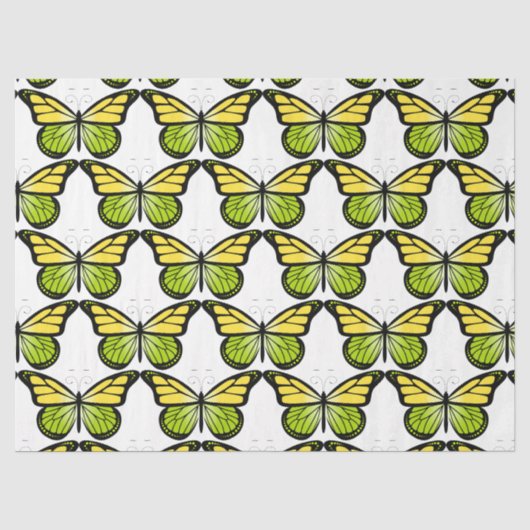 Vlinders Serie Ontwerp 7 Tissuepapier (Voorkant)