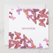 Vlinders, sluit u bij ons aan Uitnodiging (Voorkant)