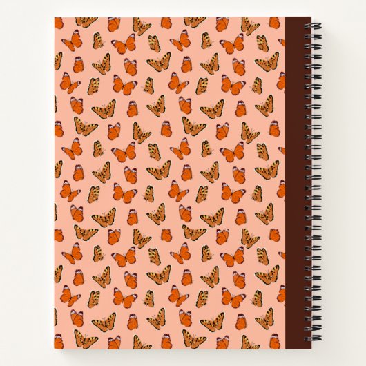 vlinders Spirsamenstelling Notitieboek (Achterkant)