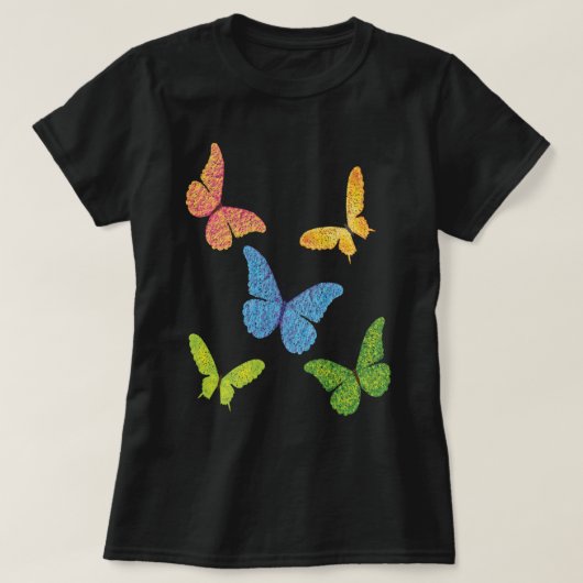 Vlinders T-shirt (Design voorkant)