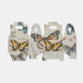 Vlinders transformatie gunst Box Bedankdoosjes (Uitgevouwen)