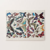Vlinders van Adolphe Millot Legpuzzel (Horizontaal)