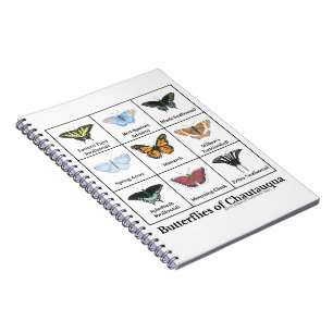 Vlinders van Chautauqua Notitieboek