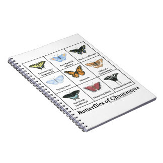 Vlinders van Chautauqua Notitieboek