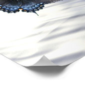 Vlinders van de Blauwe Aarde Poster (Hoek)