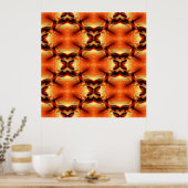 Vlinders van de herfst...... poster (Keuken)