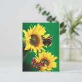 Vlinders van de zomer 2 briefkaart (Staand voorkant)