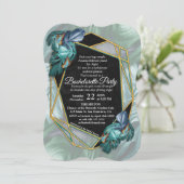 Vlinders van het Paradijs/Tropische Turquoise Spet Kaart (Staand voorkant)