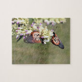 Vlinders vangen op "Amajuba Mountain" Legpuzzel (Horizontaal)