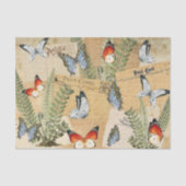 Vlinders & varens tissuepapier (Voorkant)