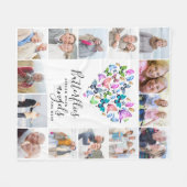 Vlinders verschijnen wanneer engelen in de buurt v fleece deken (Voorkant (Horizontaal))