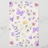 vlinders vind het gast bingogame (Achterkant)