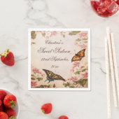 Vlinders & Vintage Amandelbloesem Servetten (Insitu)