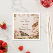Vlinders & Vintage Amandelbloesem Servetten (Insitu)