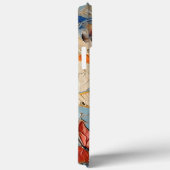 Vlinders vliegt tussen levendige Natuur schilderij Case-Mate iPhone Case (Achterkant / Rechts)