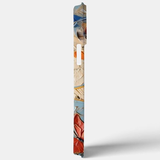 Vlinders vliegt tussen levendige Natuur schilderij Case-Mate iPhone Case (Achterkant / Rechts)