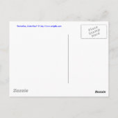 Vlinders! Vlinders! Briefkaart (Achterkant)