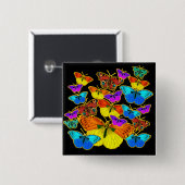 Vlinders! Vlinders! Button (Voorkant /achterkant)