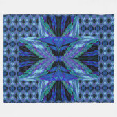 Vlinders voor Anastacia 11 Fleece Deken (Voorkant (Horizontaal))