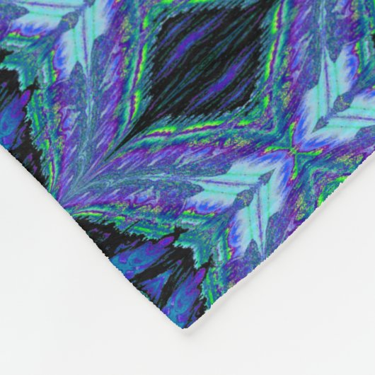 Vlinders voor Anastacia 11 Fleece Deken (Hoek)