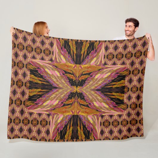 Vlinders voor Anastacia 14 Fleece Deken (In situ)