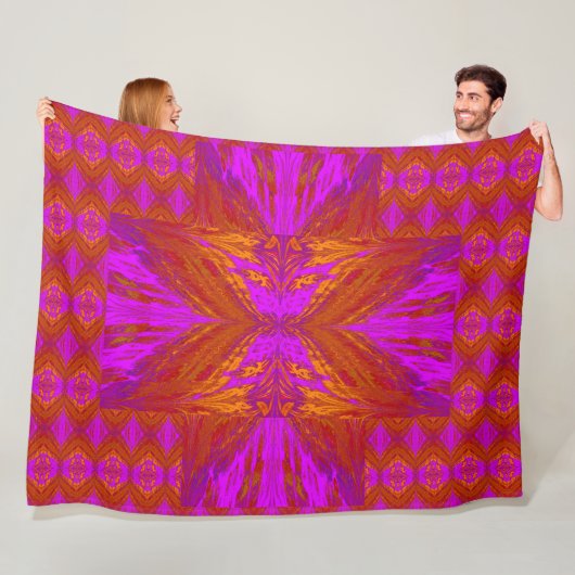 Vlinders voor Anastacia 24 Fleece Deken (In situ)