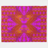 Vlinders voor Anastacia 24 Fleece Deken (Voorkant (Horizontaal))