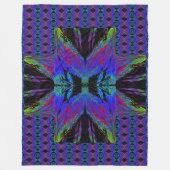 Vlinders voor Anastacia 26 Fleece Deken (Voorkant)