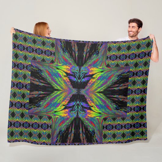 Vlinders voor Anastacia 27 Fleece Deken (In situ)