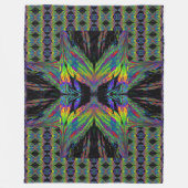 Vlinders voor Anastacia 27 Fleece Deken (Voorkant)