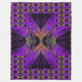 Vlinders voor Anastacia 29 Fleece Deken (Voorkant)