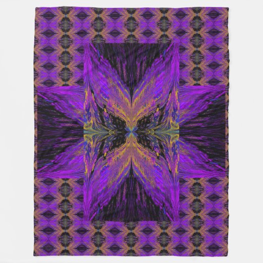 Vlinders voor Anastacia 29 Fleece Deken (Voorkant)