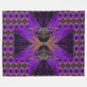 Vlinders voor Anastacia 29 Fleece Deken (Voorkant (Horizontaal))