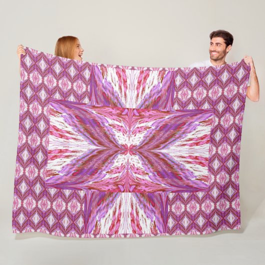 Vlinders voor Anastacia 32 Fleece Deken (In situ)