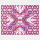 Vlinders voor Anastacia 32 Fleece Deken (Voorkant (Horizontaal))