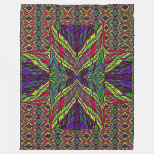 Vlinders voor Anastacia 38 Fleece Deken (Voorkant)