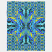 Vlinders voor Anastacia 39 Fleece Deken (Voorkant)