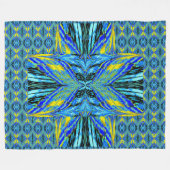 Vlinders voor Anastacia 39 Fleece Deken (Voorkant (Horizontaal))