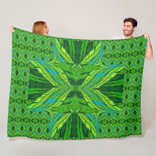 Vlinders voor Anastacia 3 Fleece Deken (In situ)