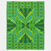 Vlinders voor Anastacia 3 Fleece Deken (Voorkant)