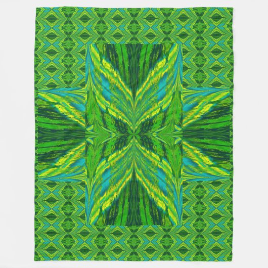 Vlinders voor Anastacia 3 Fleece Deken (Voorkant)