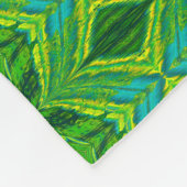 Vlinders voor Anastacia 3 Fleece Deken (Hoek)