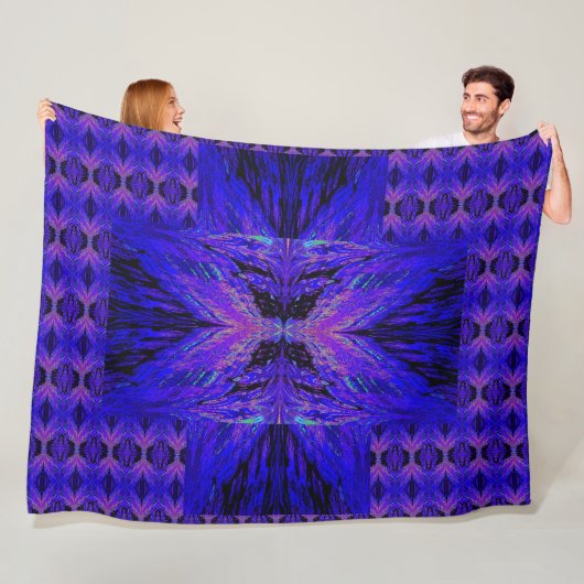 Vlinders voor Anastacia 43 Fleece Deken (In situ)